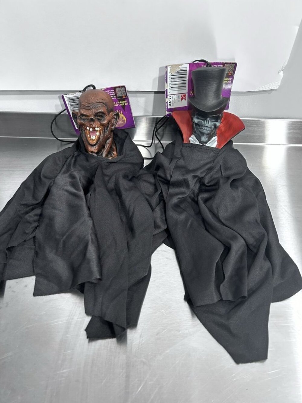 Lot Of 2 The Paper Magic Group Halloween Hanging 1998 VTG Rare NWT Ghouls Zombie